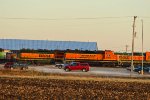 BNSF 2660 with a nice treat behind it.